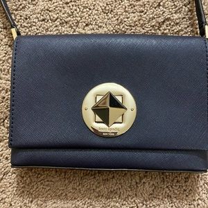 Kate Spade Small Navy Blue Purse